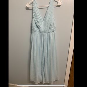 Baby Blue Maternity Gown